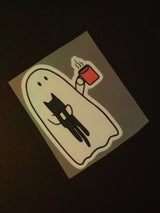 Ghoul’s Got a Cat | Iron on patch | Kitty Cat