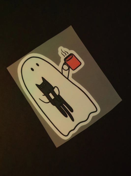 Ghoul’s Got a Cat | Iron on patch | Kitty Cat