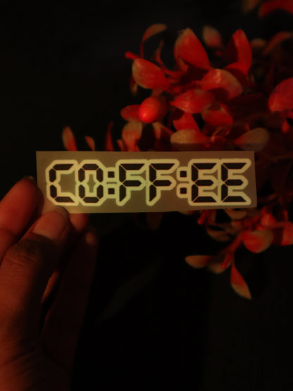 Coffee O’Clock | Iron on patch | Coffee Mood Club