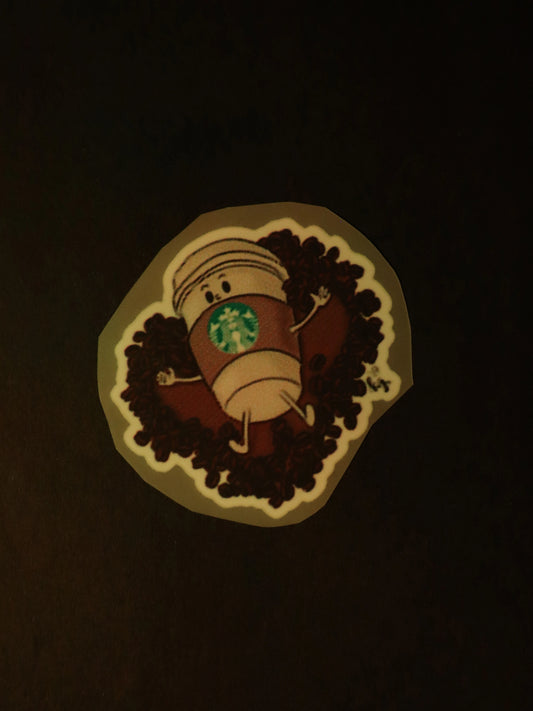 Starbrewed | Iron on patch | Coffee Mood Club