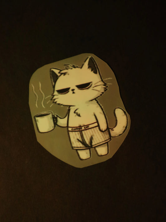 Catpuccino | Iron on patch | Coffee Mood Club