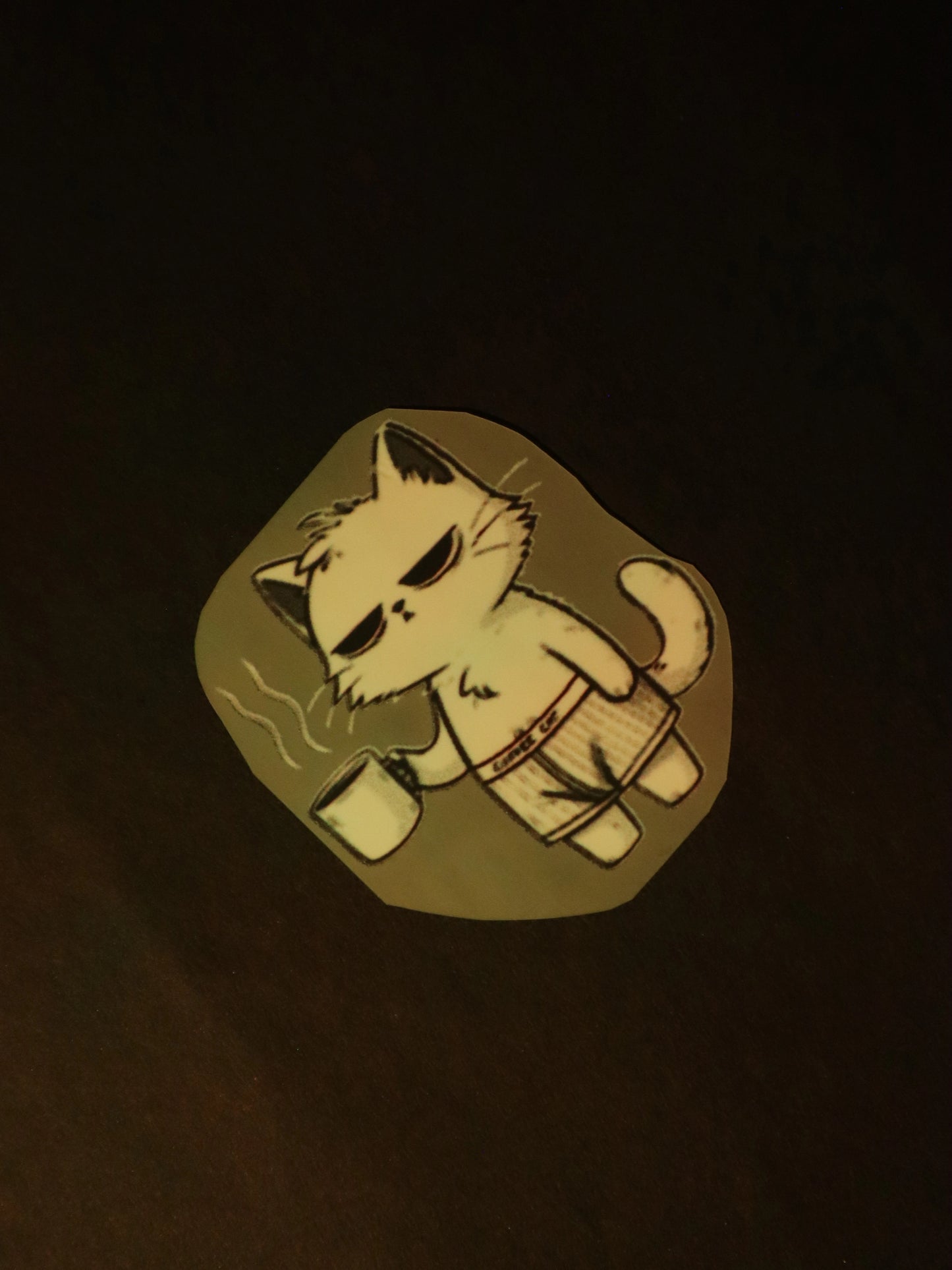 Catpuccino | Iron on patch | Coffee Mood Club