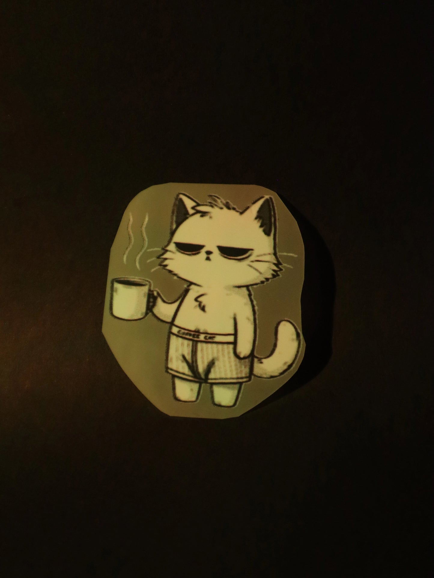 Catpuccino | Iron on patch | Coffee Mood Club