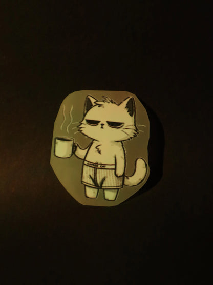 Catpuccino | Iron on patch | Coffee Mood Club