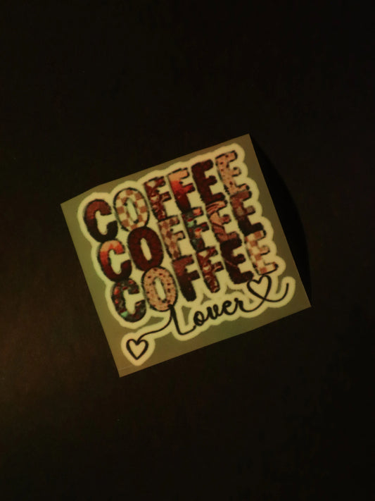 Coffee Lover | Iron on patch | Coffee Mood Club