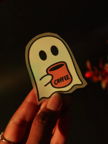 Haunting for a Brew | Iron on patch | Coffee Mood Club