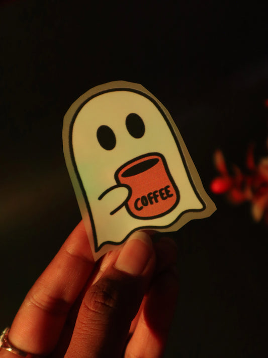 Haunting for a Brew | Iron on patch | Coffee Mood Club