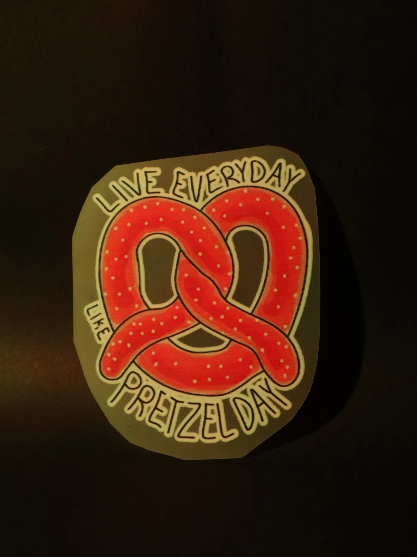 Pretzel Day | Iron on patch | The Dundie Pack