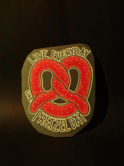 Pretzel Day | Iron on patch | The Dundie Pack