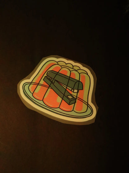 Stapled in Jelly | Iron on patch | The Dundie Pack
