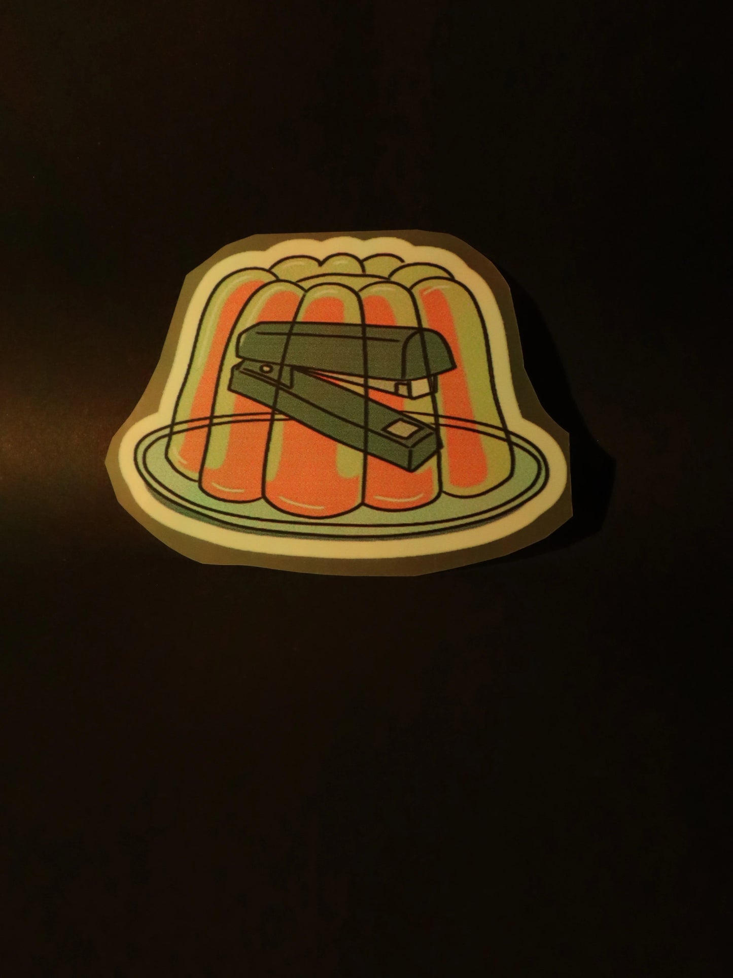 Stapled in Jelly | Iron on patch | The Dundie Pack
