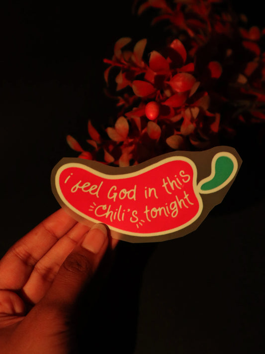 Holy Chilis Night | Iron on patch | The Dundie Pack