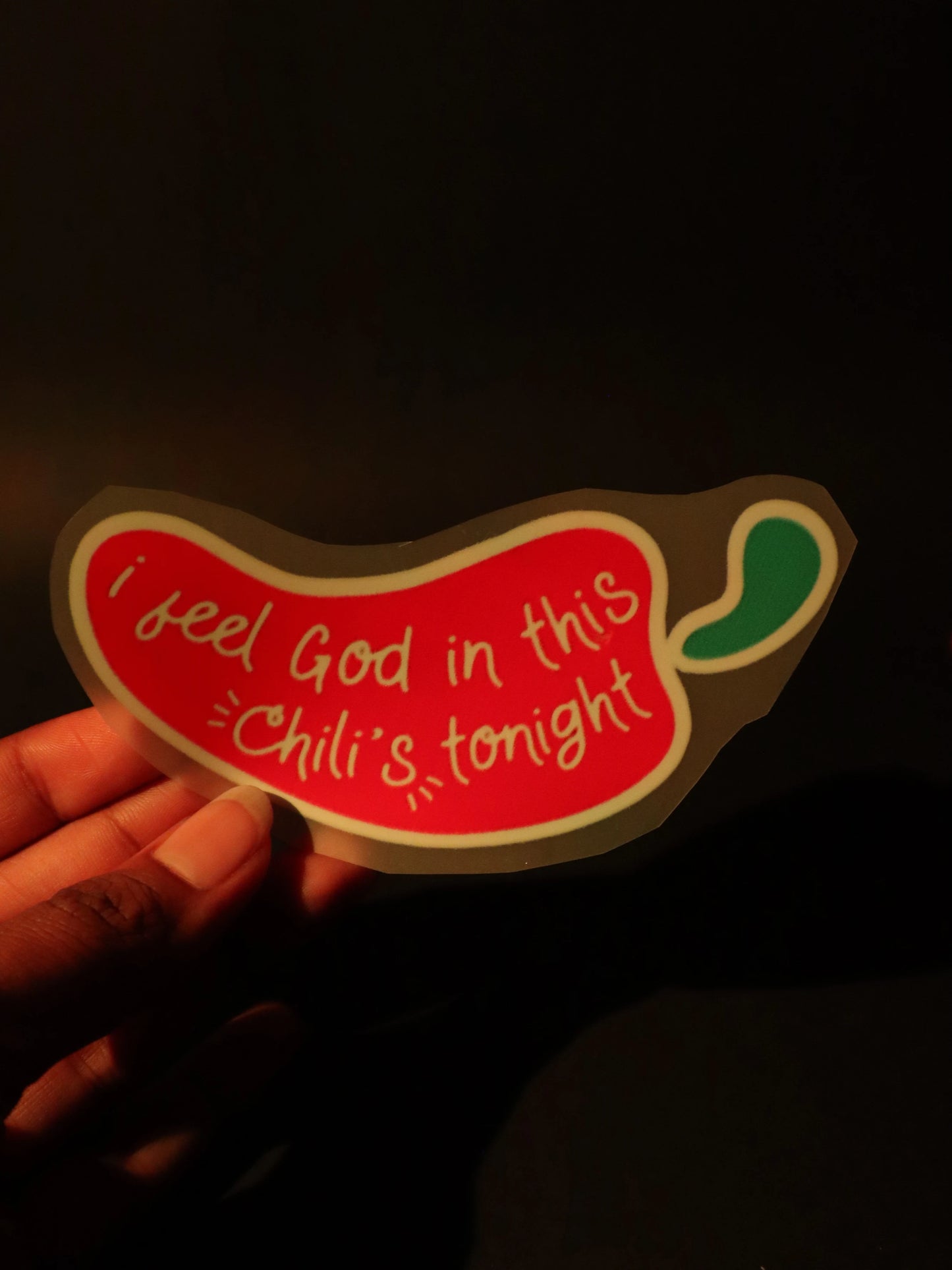 Holy Chilis Night | Iron on patch | The Dundie Pack