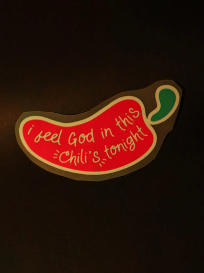 Holy Chilis Night | Iron on patch | The Dundie Pack
