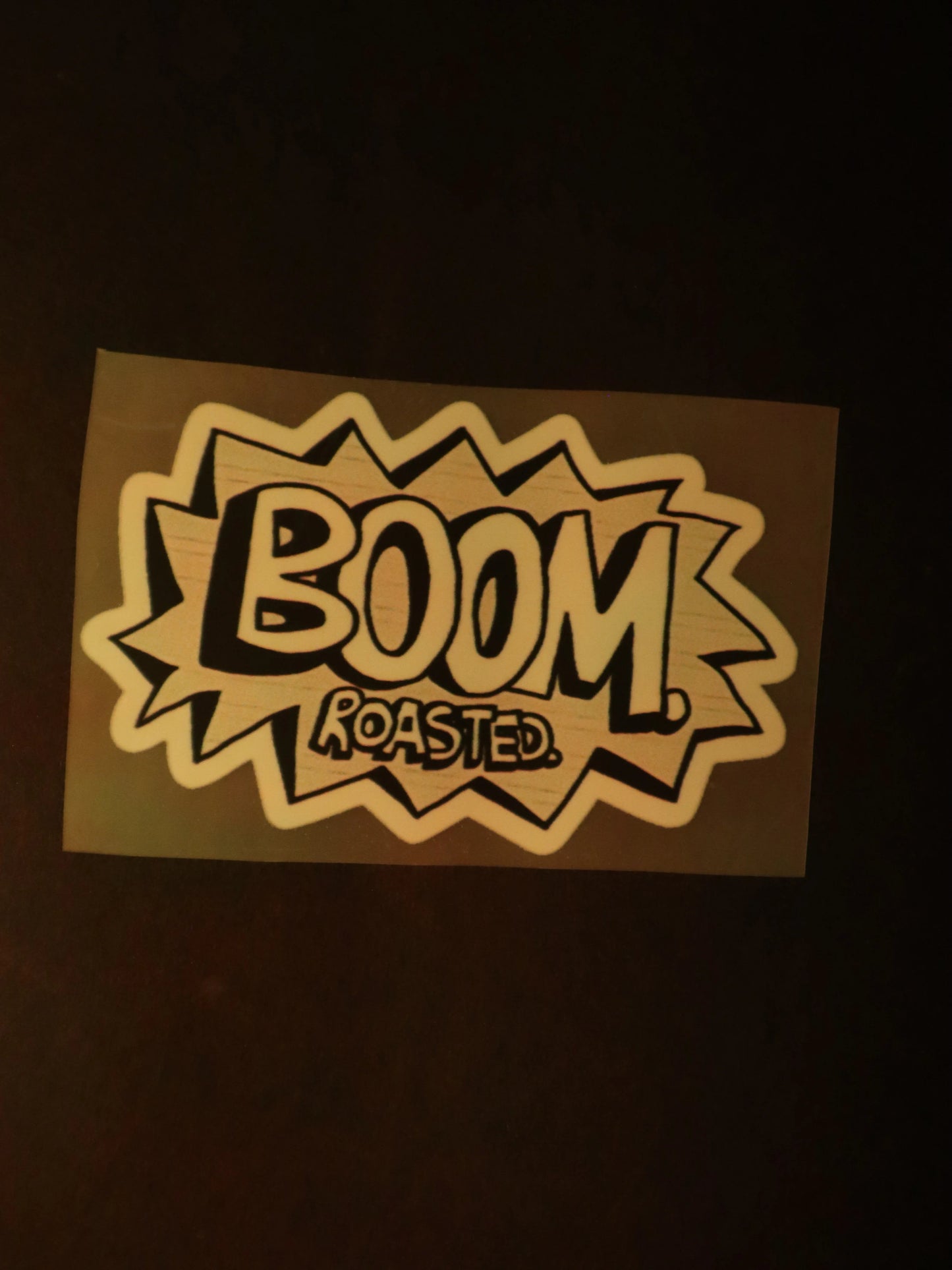 Boom, Roasted! | Iron on patch | The Dundie Pack