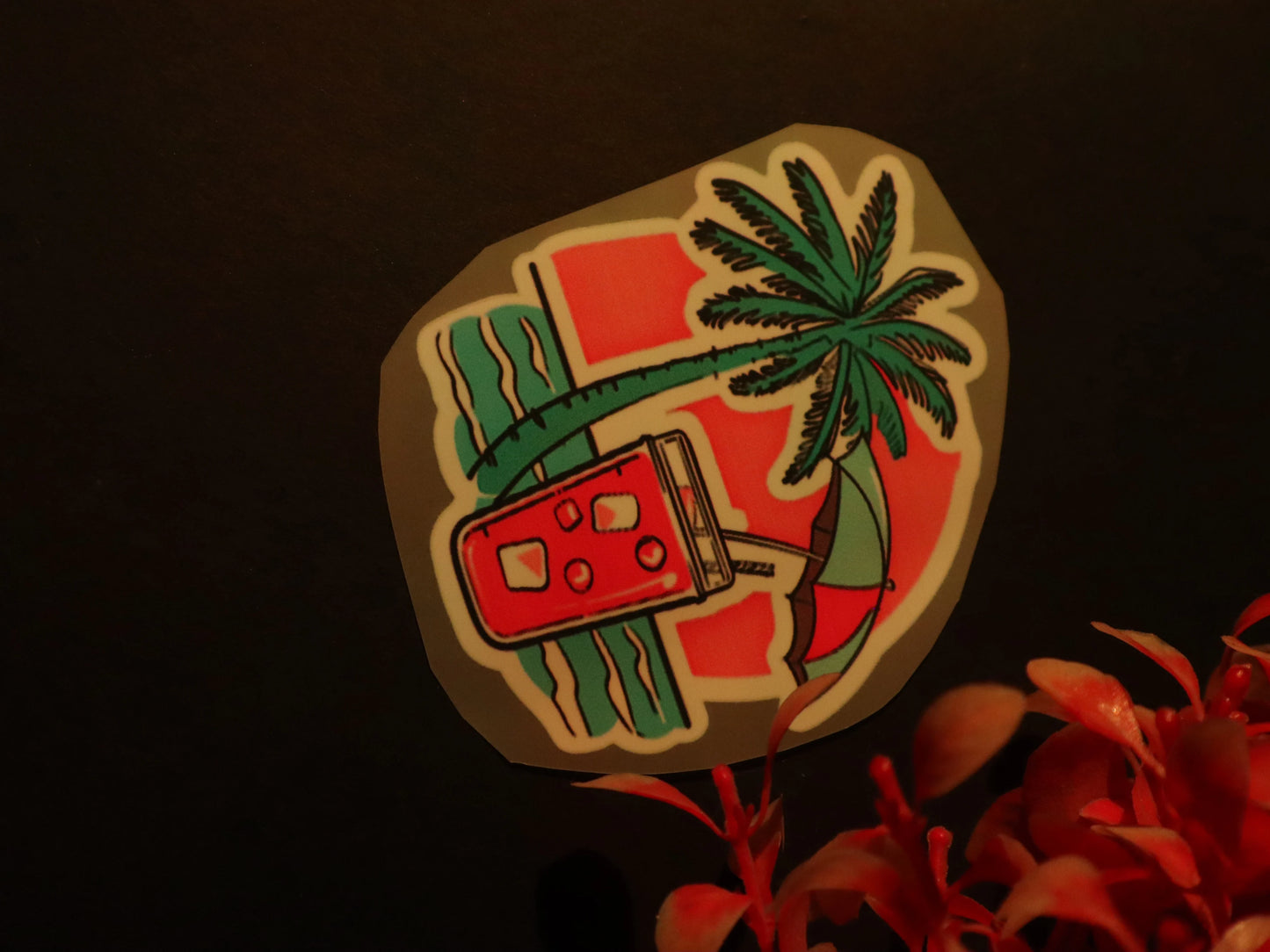Coastal Chill | Iron on patch | Vacay Mode