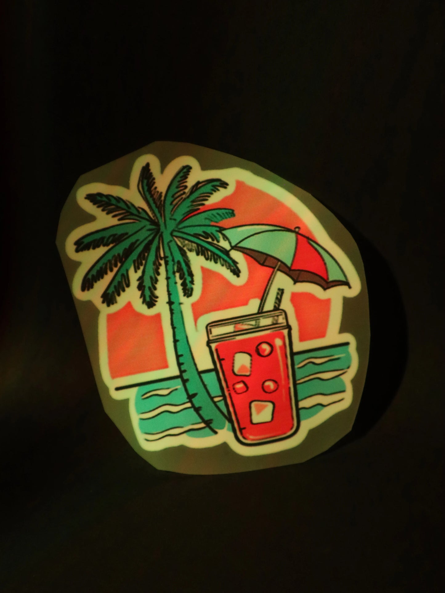 Coastal Chill | Iron on patch | Vacay Mode