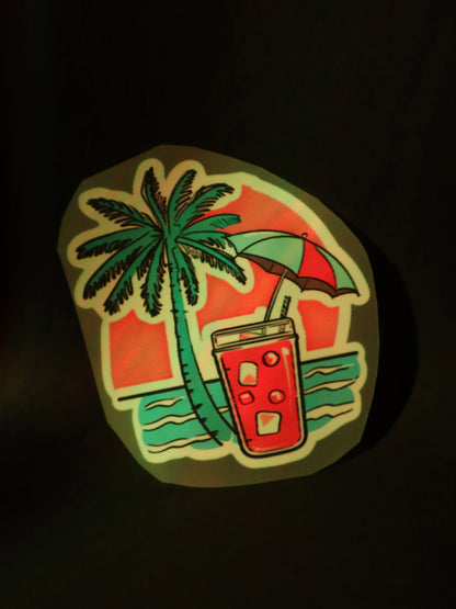 Coastal Chill | Iron on patch | Vacay Mode