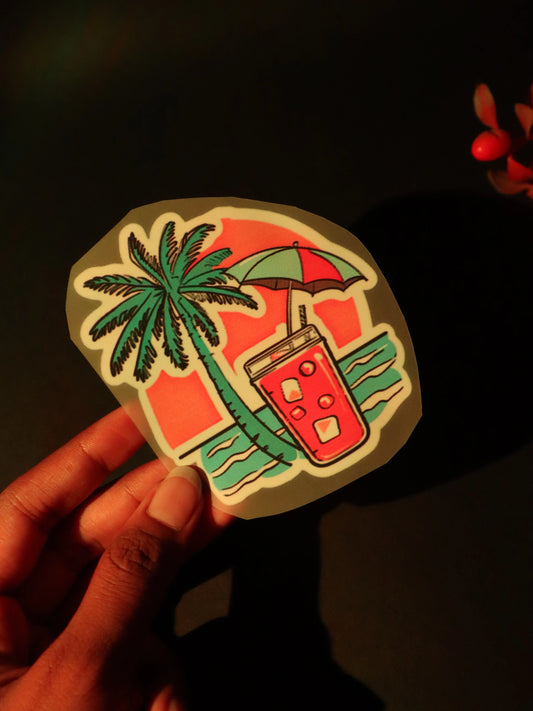 Coastal Chill | Iron on patch | Vacay Mode