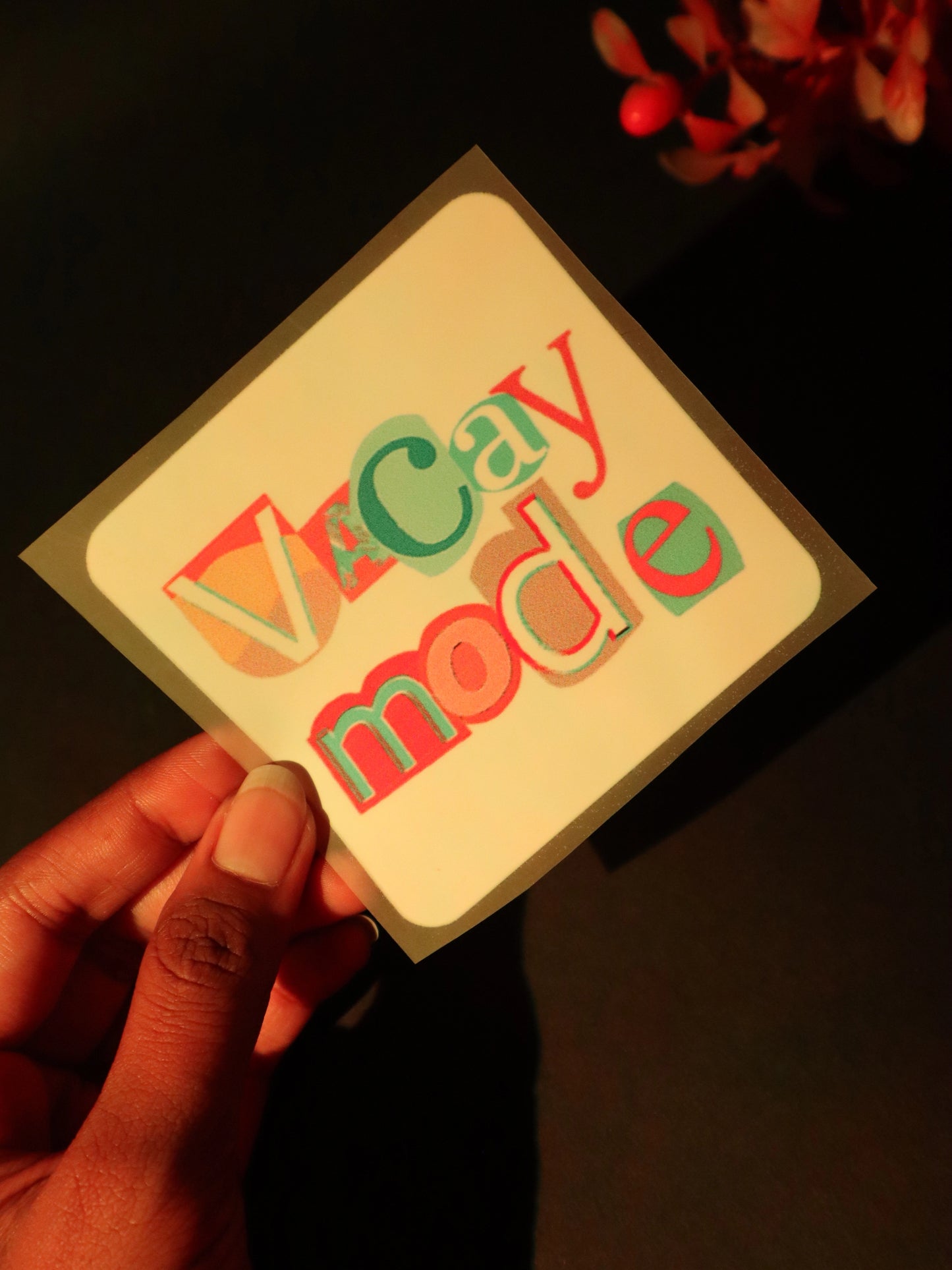 Vacay Mode | Iron on patch | Vacay Mode