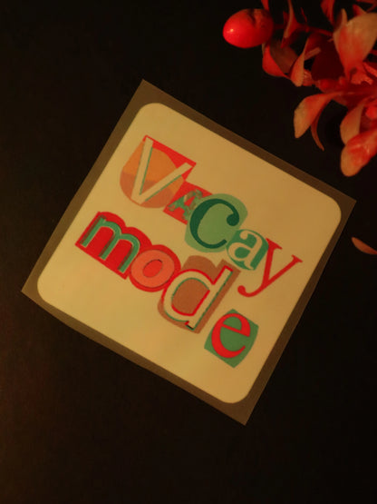 Vacay Mode | Iron on patch | Vacay Mode