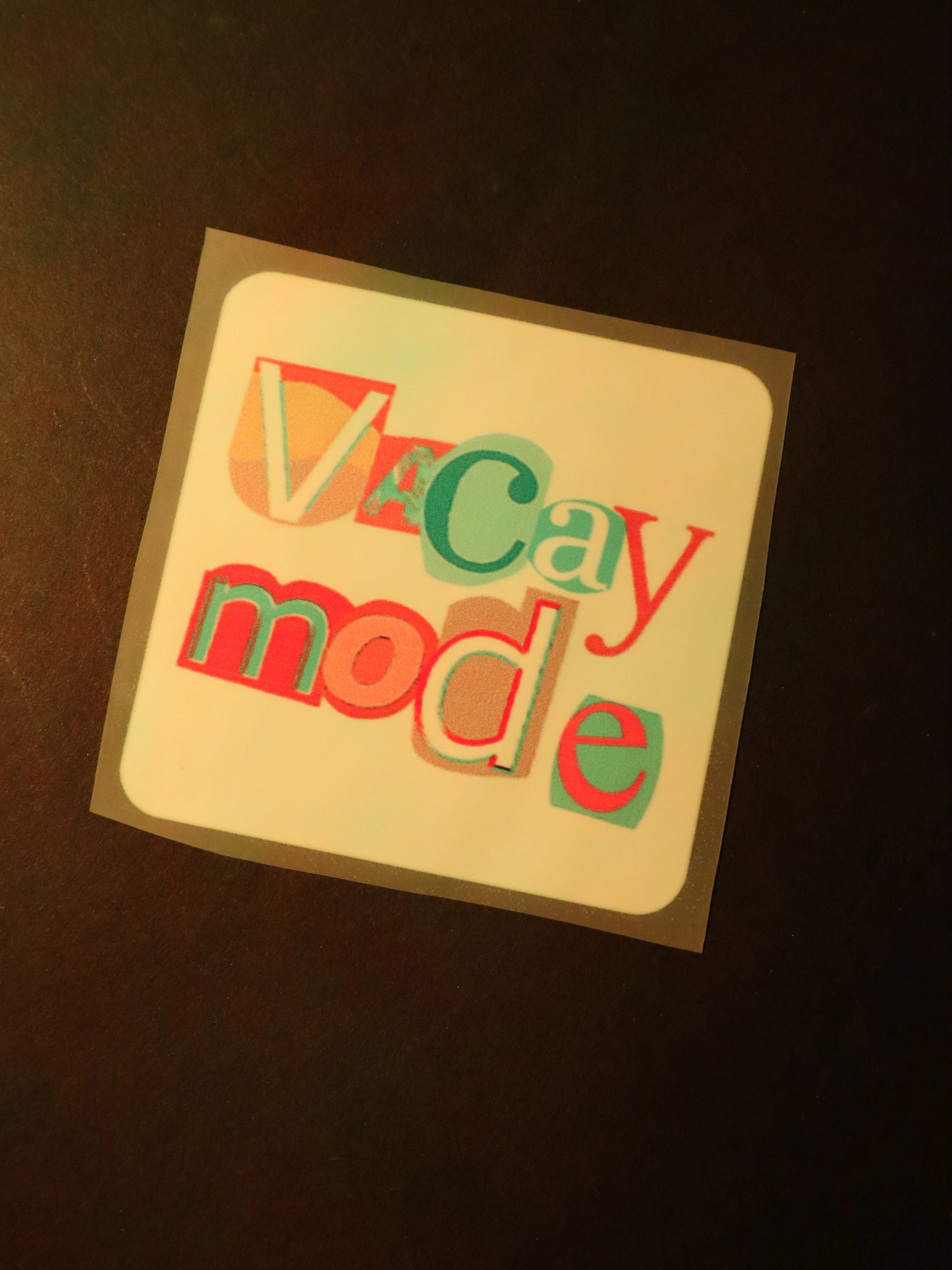 Vacay Mode | Iron on patch | Vacay Mode