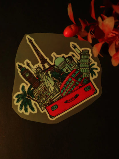 Pack That World | Iron on patch | Vacay Mode