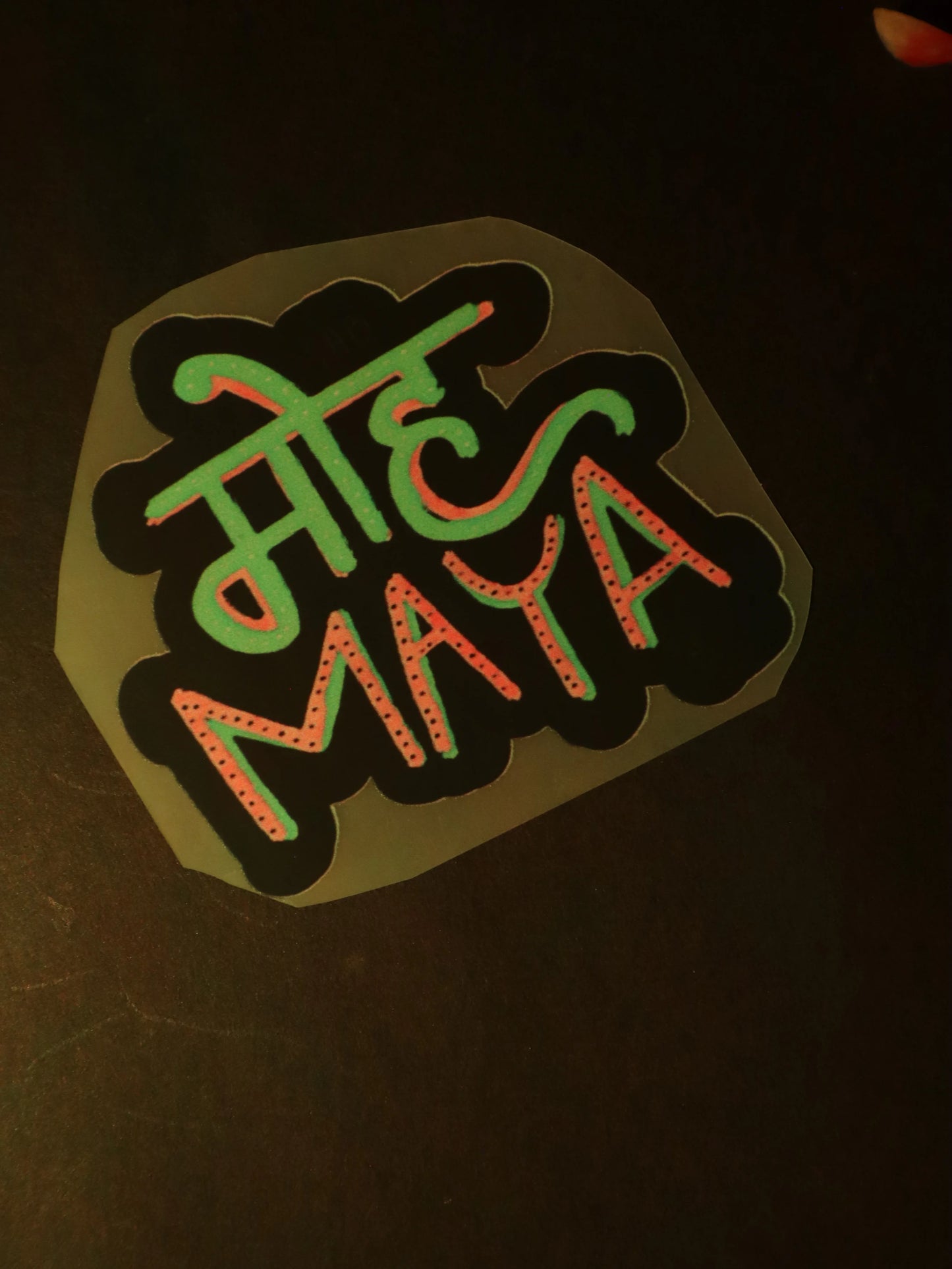 मोह MAYA | Iron on patch | No Chill Club