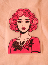Berry Bombshell | Iron-on Patch | Girlie Pop