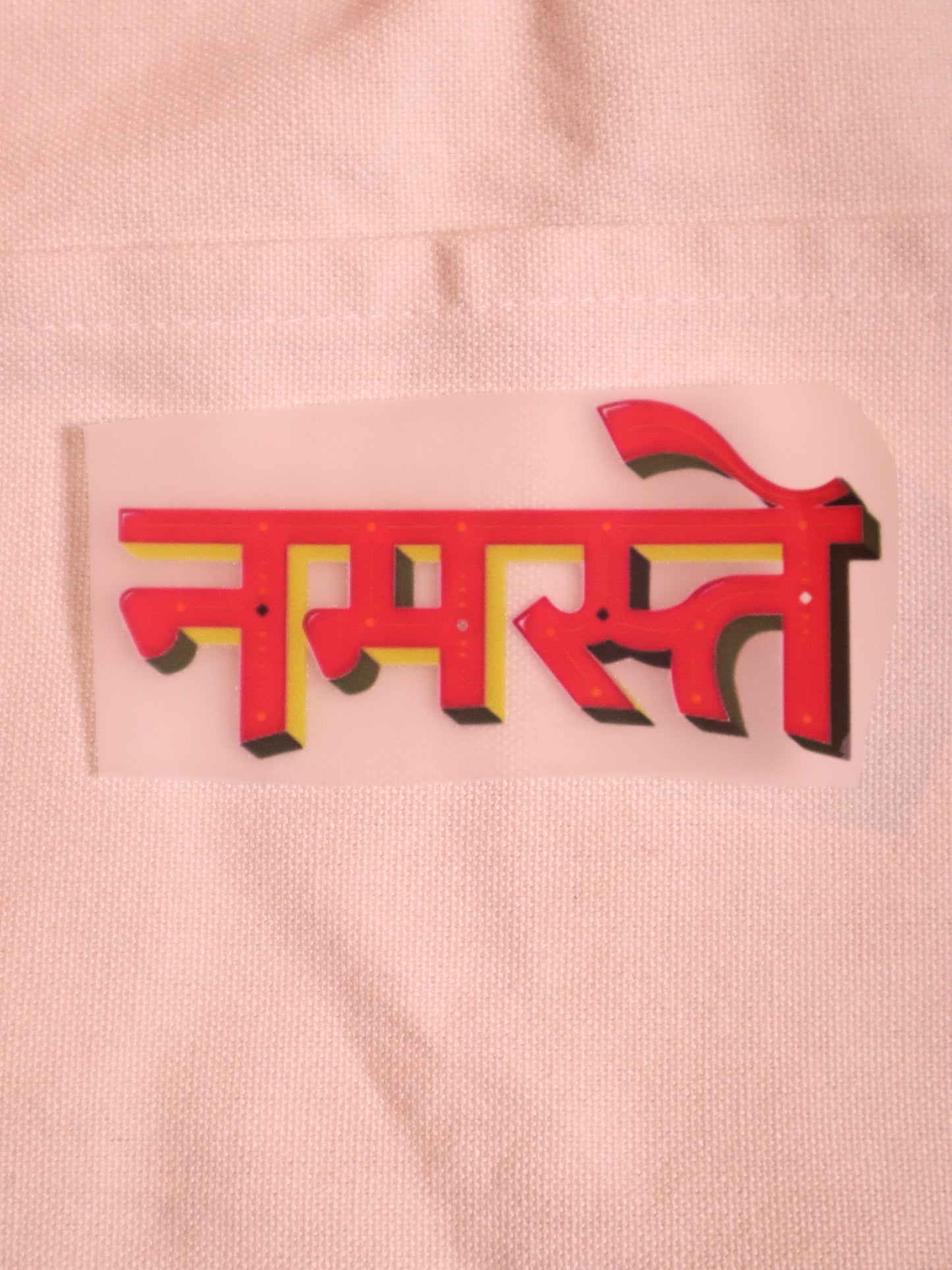 Namaste | Iron-on Patch | Bindaas Bol