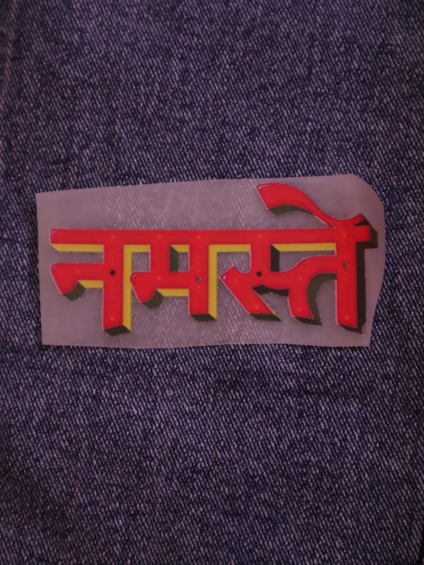 Namaste | Iron-on Patch | Bindaas Bol