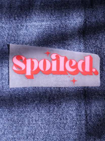 Spoiled | Iron-on Patch | Bindaas Bol