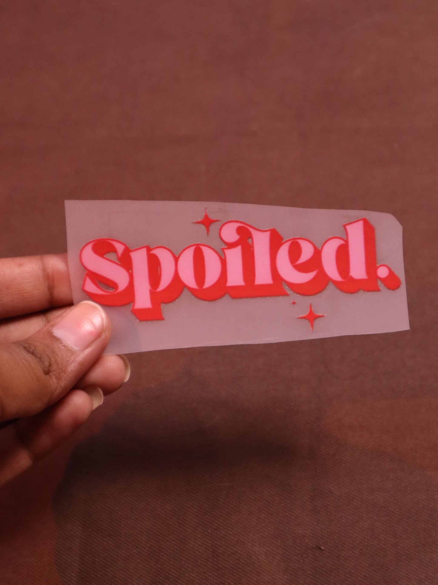Spoiled | Iron-on Patch | Bindaas Bol