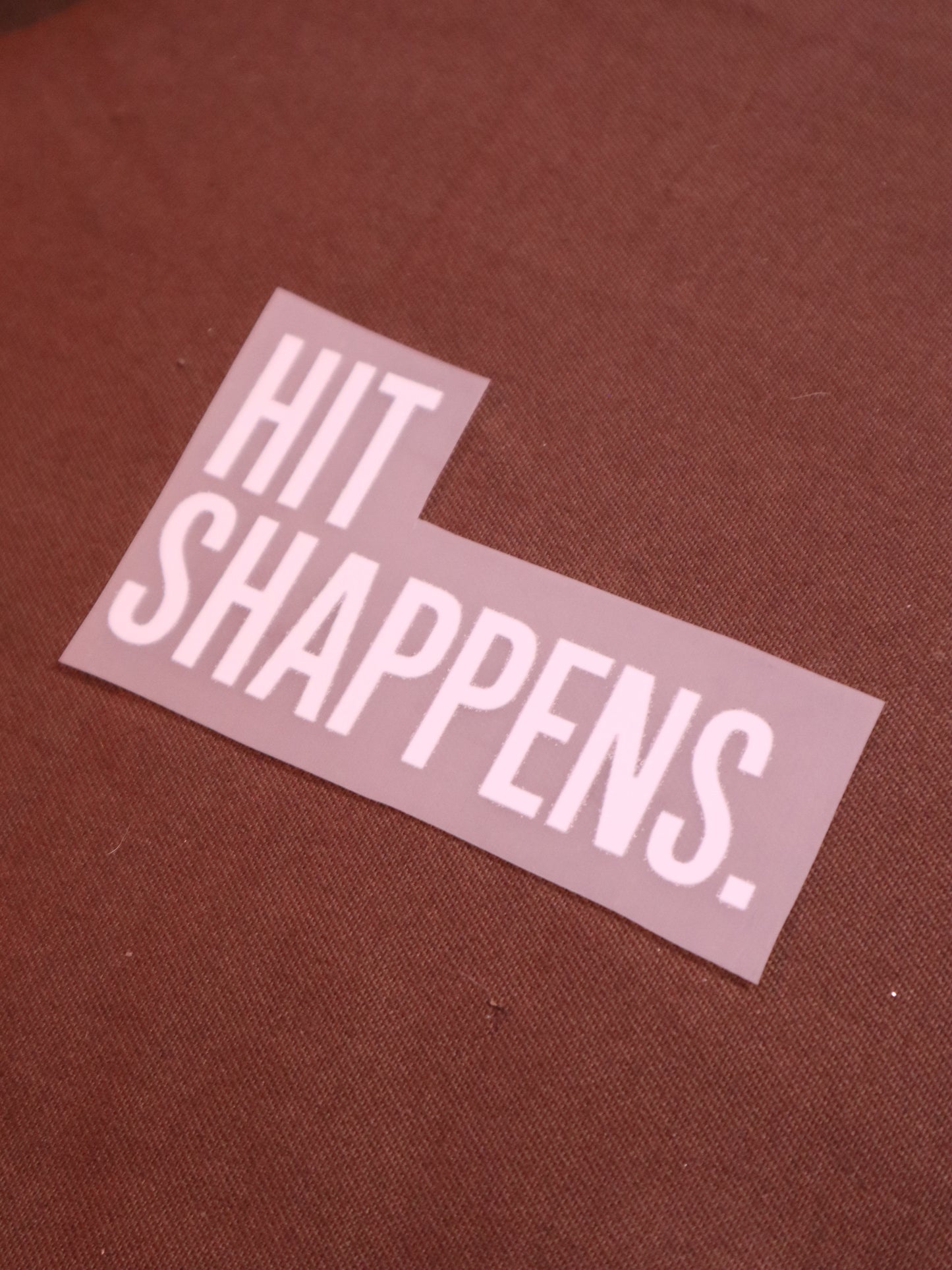 Hit Shappens. | Iron-on Patch | Bindaas Bol