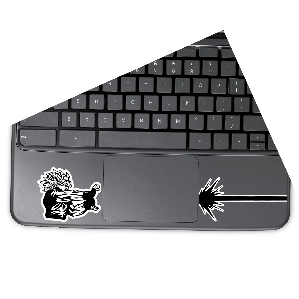 Kamehameha | Laptop Makeover Pack | Hard Surface Patches Set
