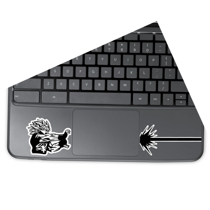 Kamehameha | Laptop Makeover Pack | Hard Surface Patches Set