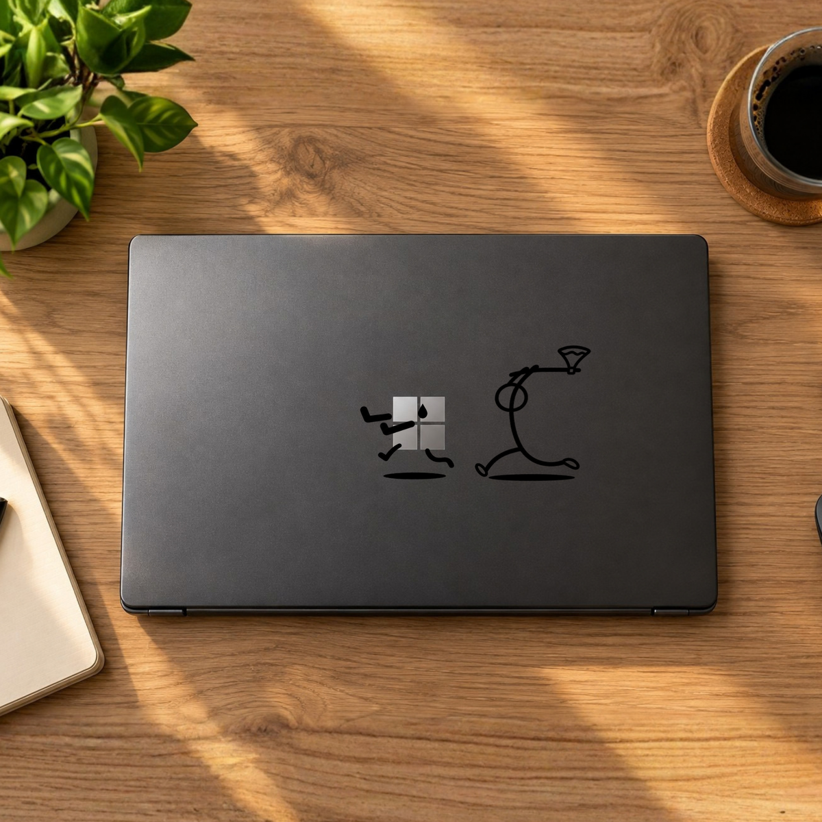 On the Run | Laptop Makeover Pack | Hard Surface Patches Set