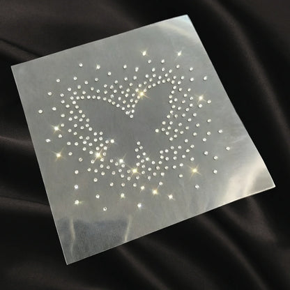 Stardust Heart | Iron-On Embellishment