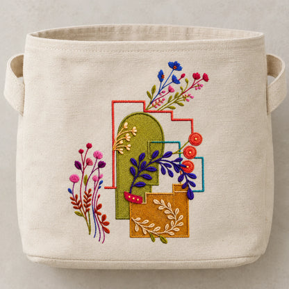 Rangrekha embroidery-look iron-on patch | Thread Theory