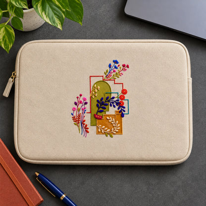 Rangrekha embroidery-look iron-on patch | Thread Theory