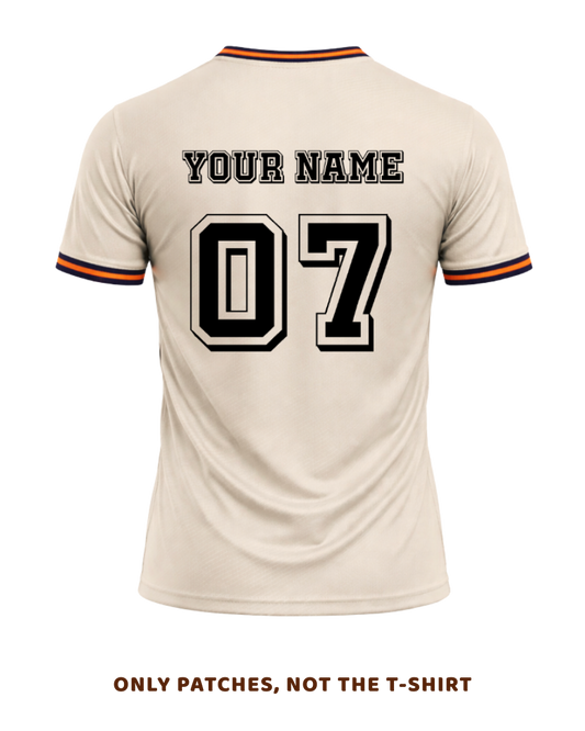 Customise Your Own Jersey Name & Number | Iron-on Patch
