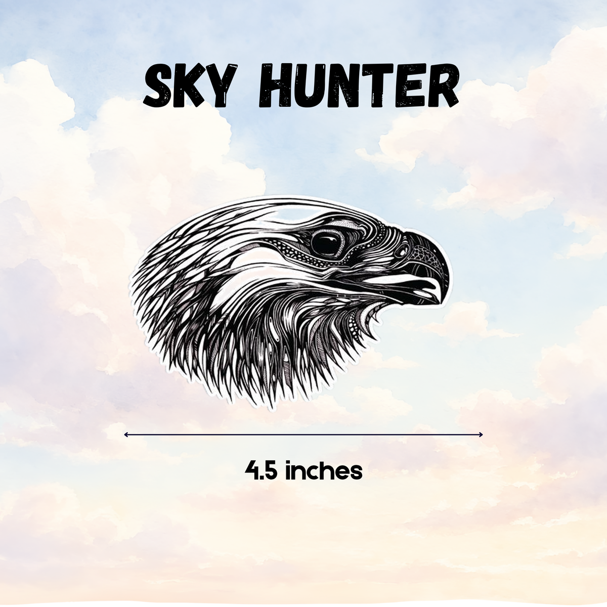 Sky Hunter | Laptop Makeover Pack | Hard Surface Patches Set