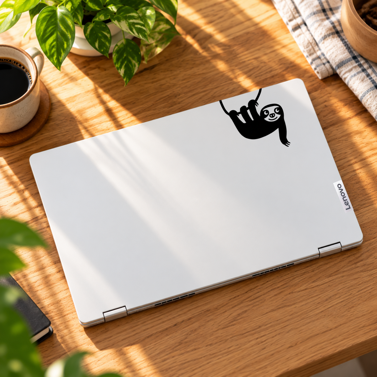 Sloth Mode | Laptop Makeover Pack | Hard Surface Patches Set