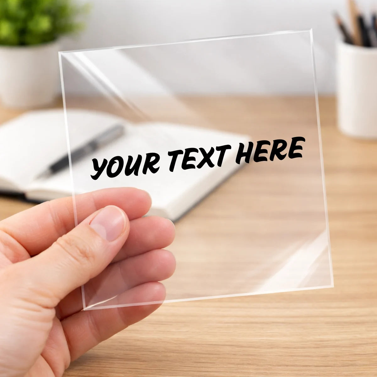 Customise Your Own Text | Hard Surface Patch for Laptops, Mobiles, Helmets and More
