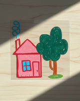 The Red Roof | Iron-on Patch | Meadow Manor
