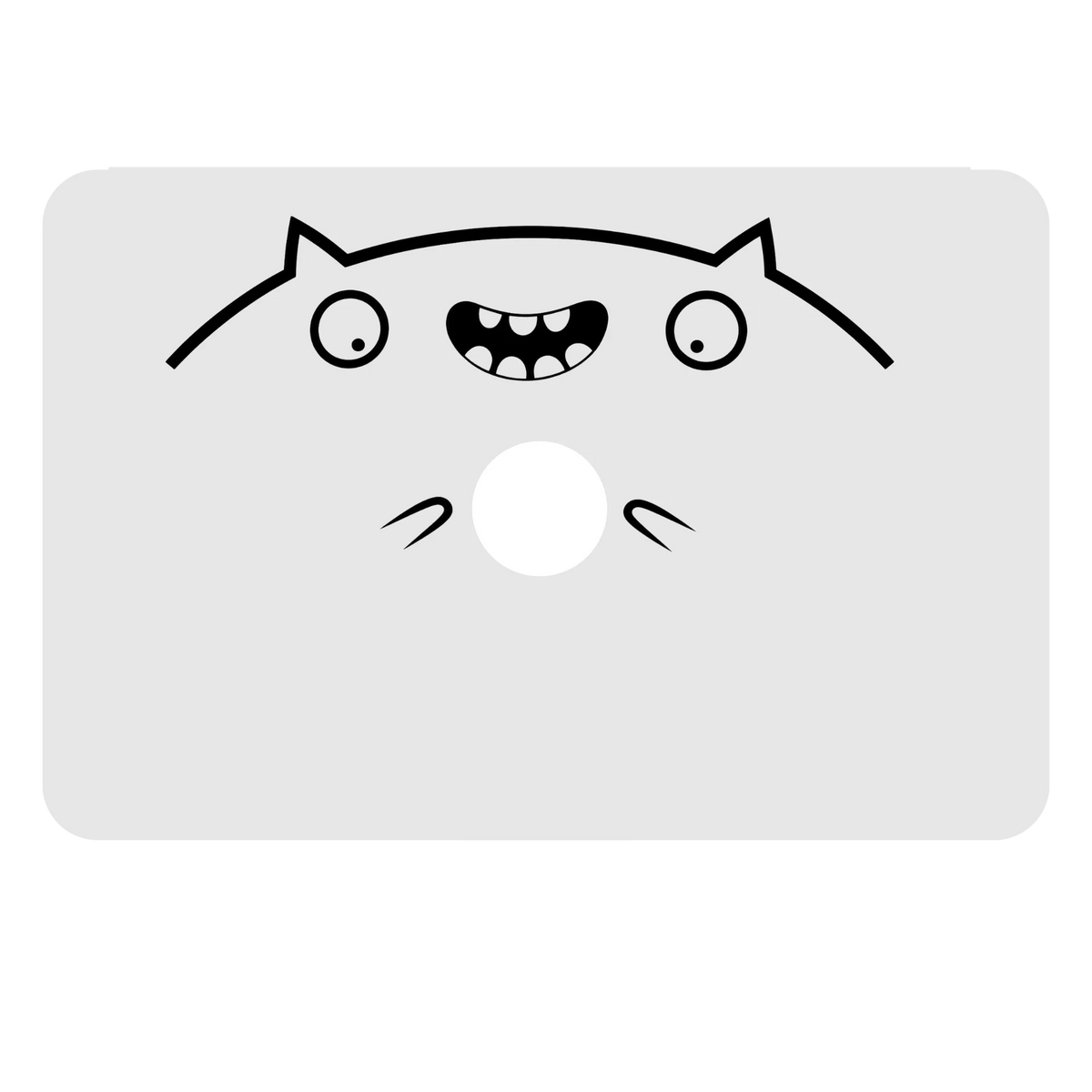Whisker Monster | Laptop Makeover Pack | Hard Surface Patches Set