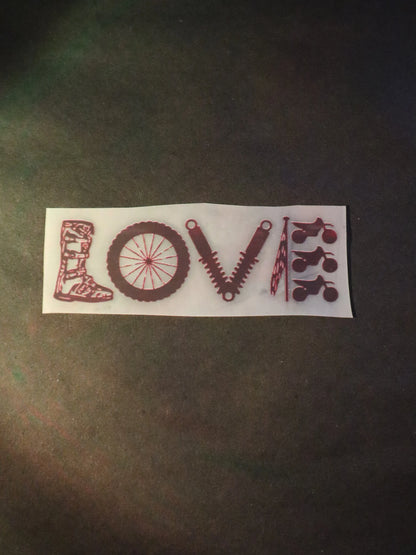 Love for the Ride | Iron-on Patch | Rider's Creed