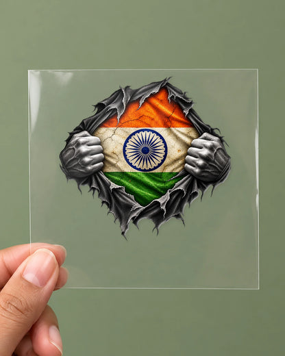 Andar Se Indian hard surface patch on clear film