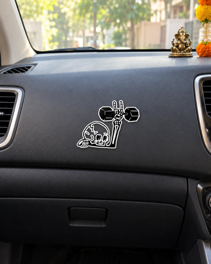 Lift Till Death hard surface patch mockup