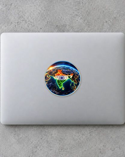 Antriksh Se Bharat hard surface patch mockup